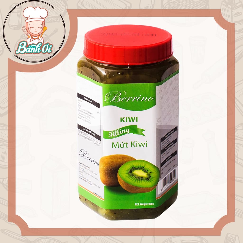 Mứt Kiwi (kiwi filling)