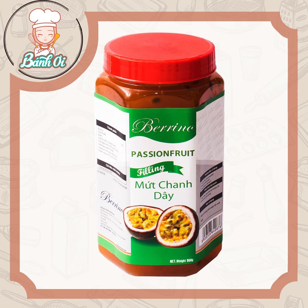 Mứt Chanh dây (passion filling)