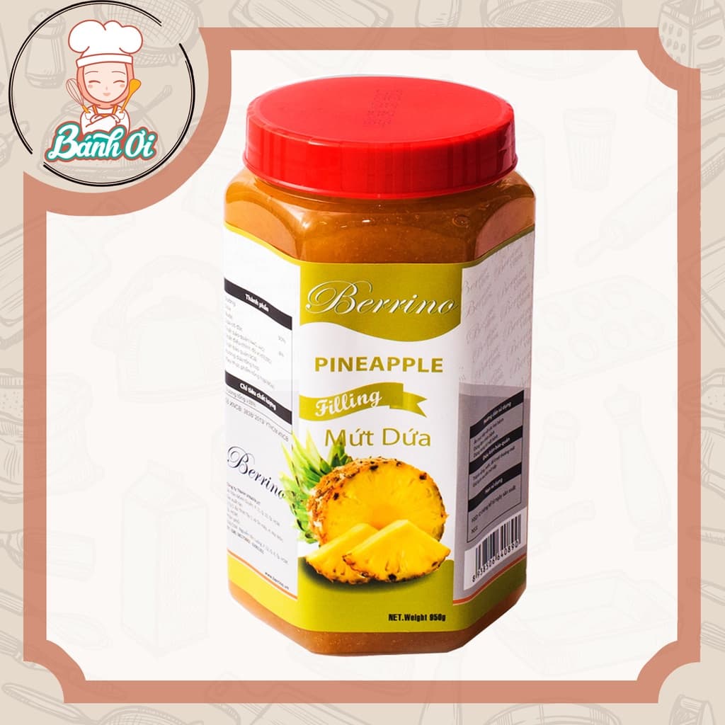 Mứt Berrino Dứa/ thơm (pineapple filling)