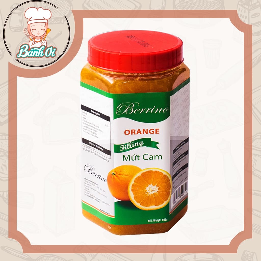 Mứt Cam Berrino (Orange filling)