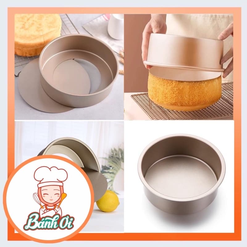 Khuôn tròn chống dính - đế rời