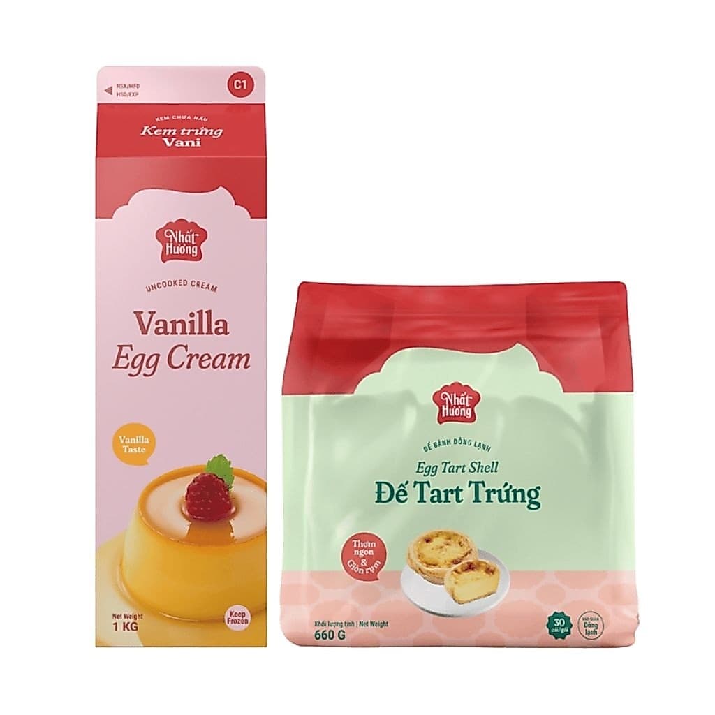 Combo bánh tart trứng