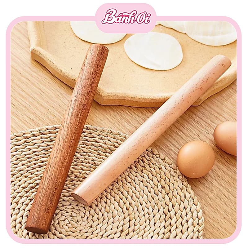Cây lăn bột gỗ