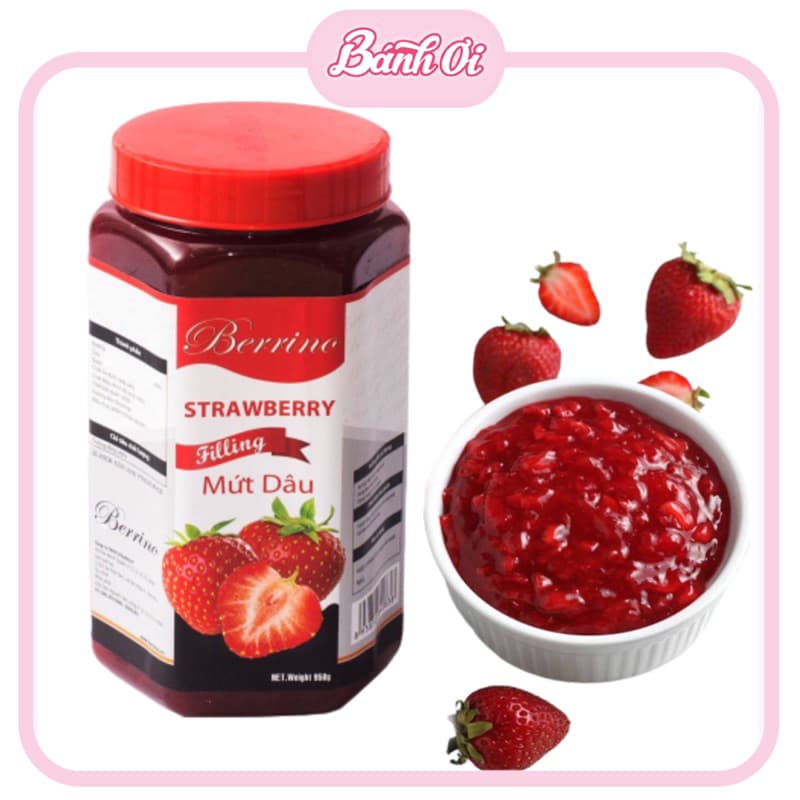 Mứt Berrino Dâu (strawberry filling)