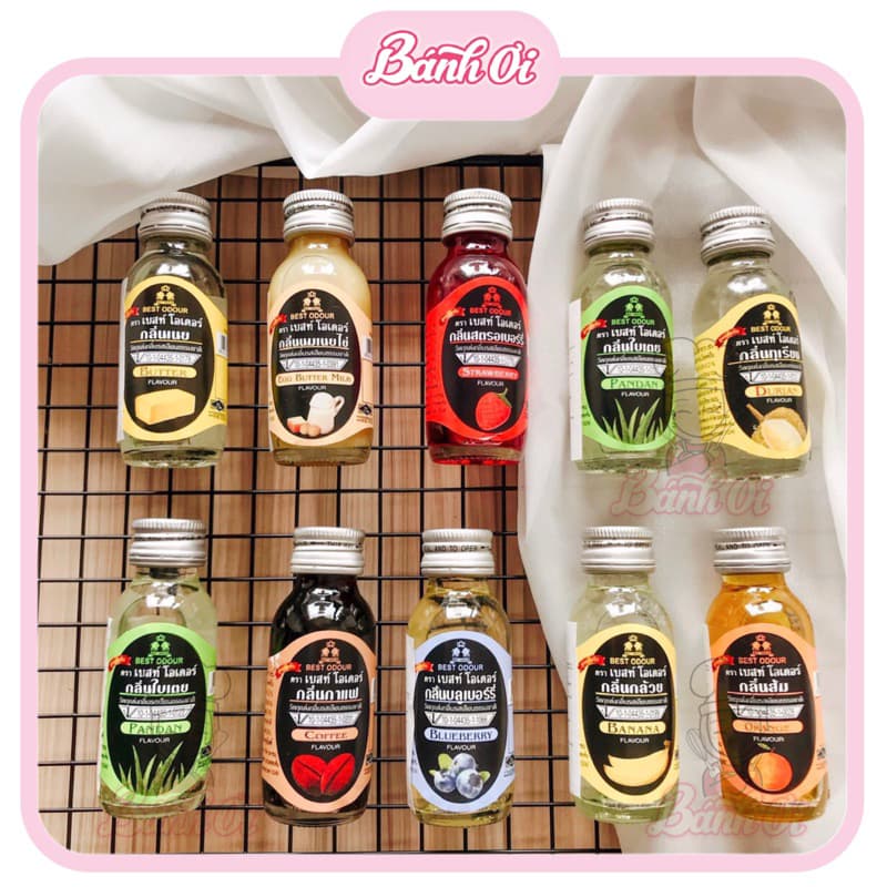 Hương thực phẩm Thái Lan Best Odour chai 30ml