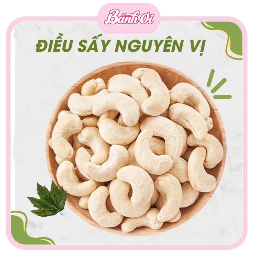 Hạt điều sống nguyên hạt