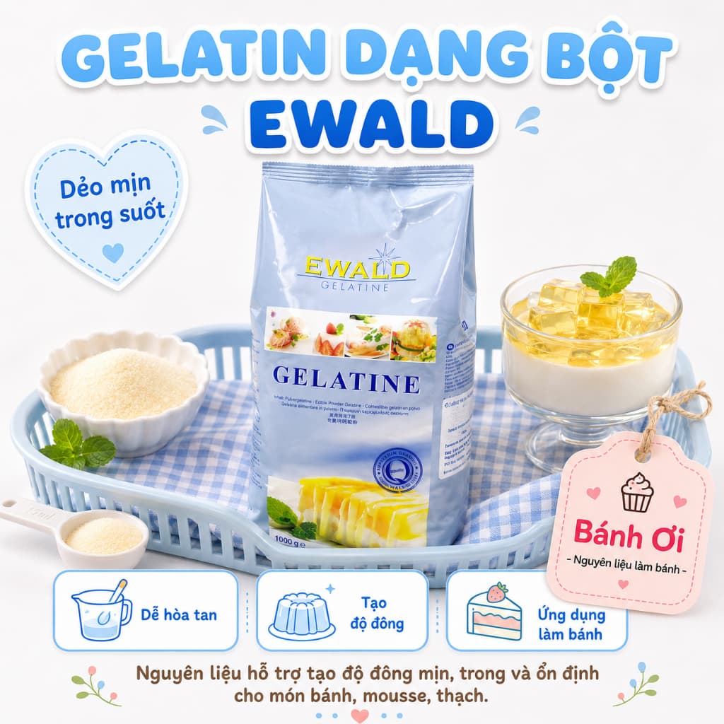 Bột Gelatine EWALD