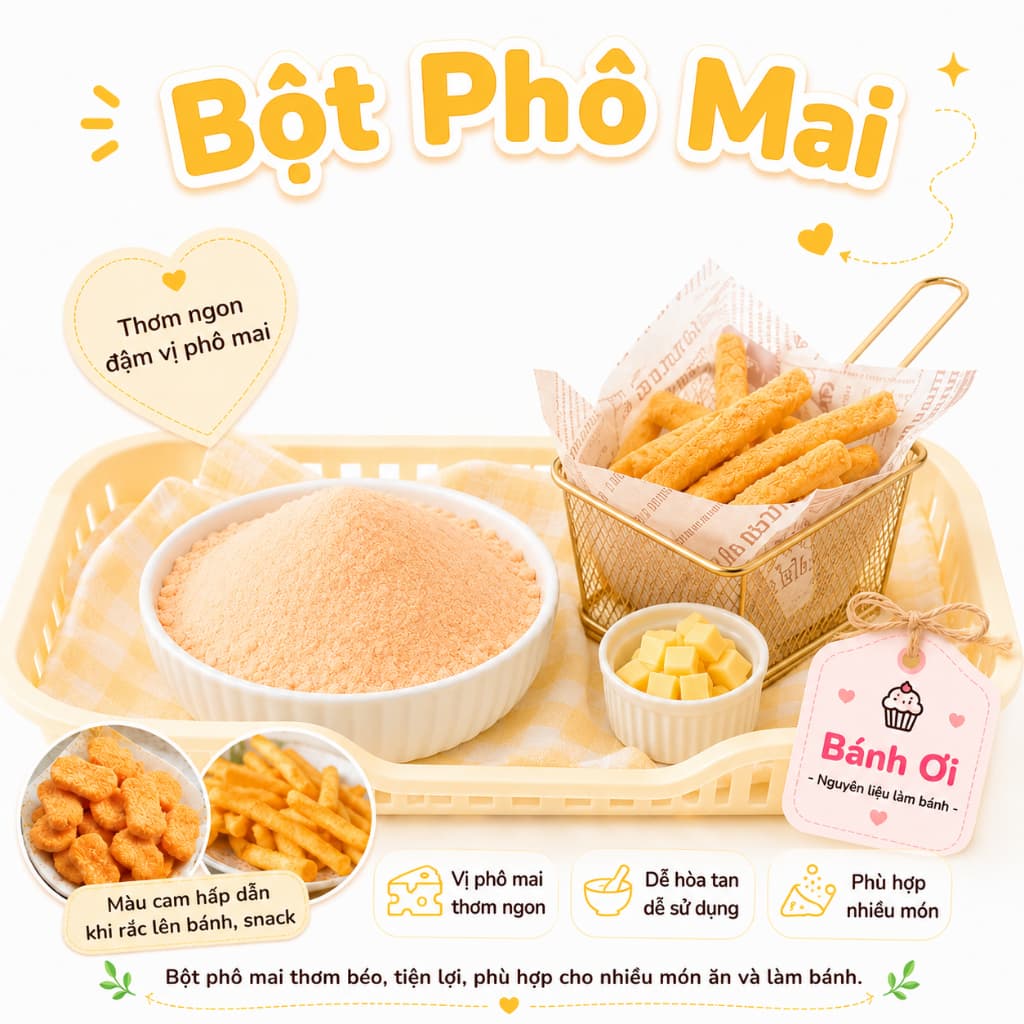 Bột phô mai Hàn Quốc