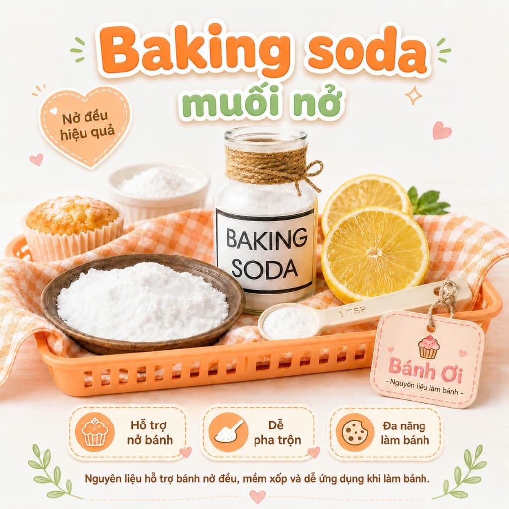 Muối nở Baking Soda