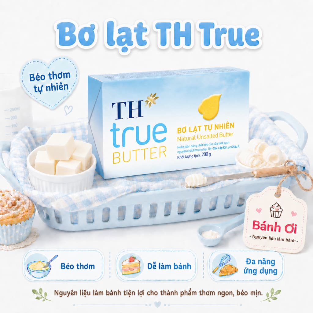 Bơ lạt TH - True milk