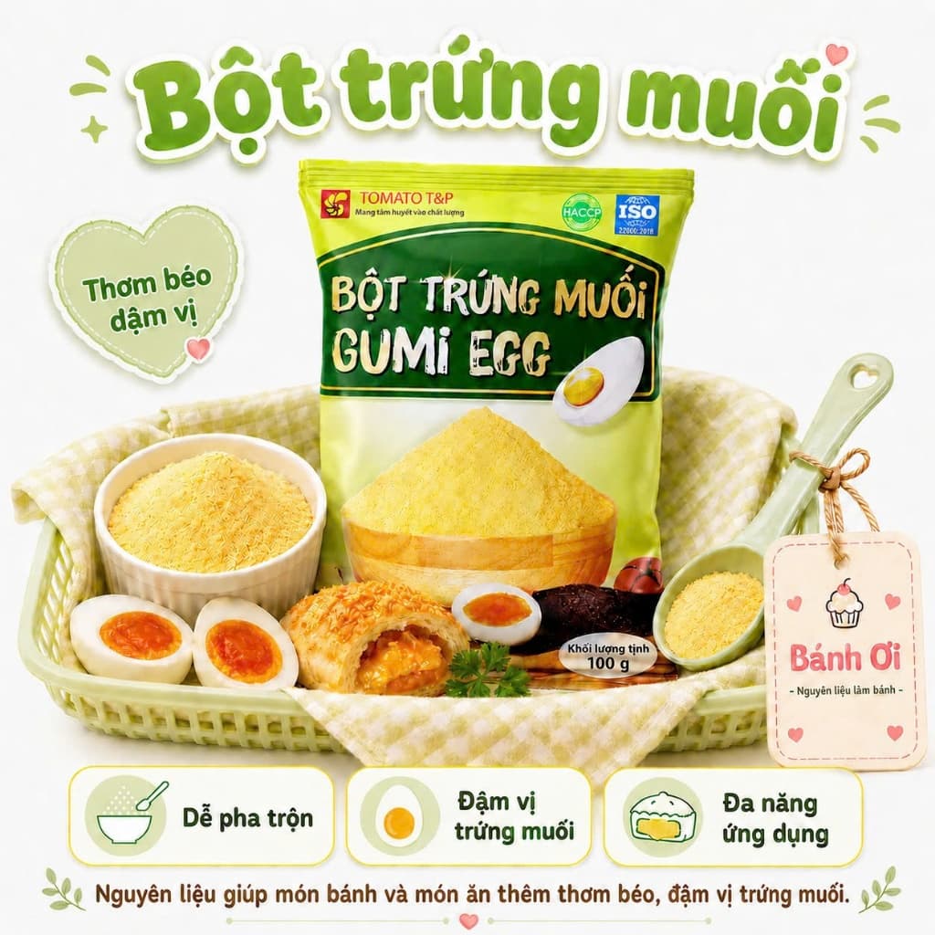 Bột trứng muối GUMI EGG