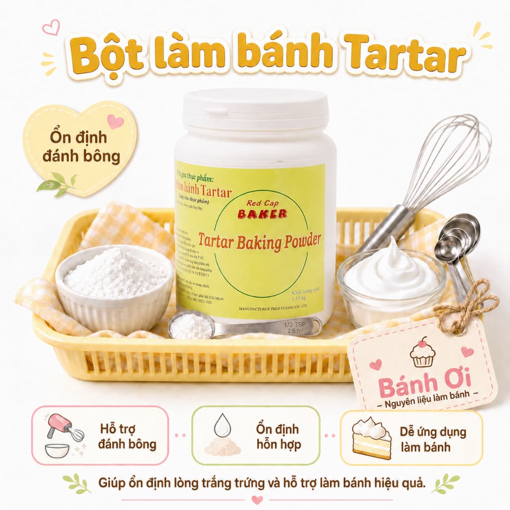 Bột Cream of tartar