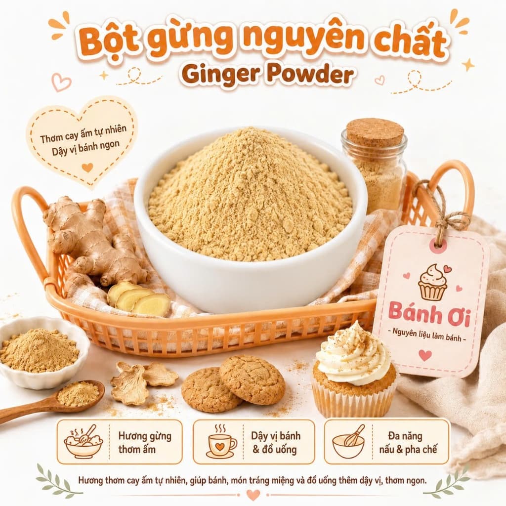 Bột Gừng - Ginger Powder