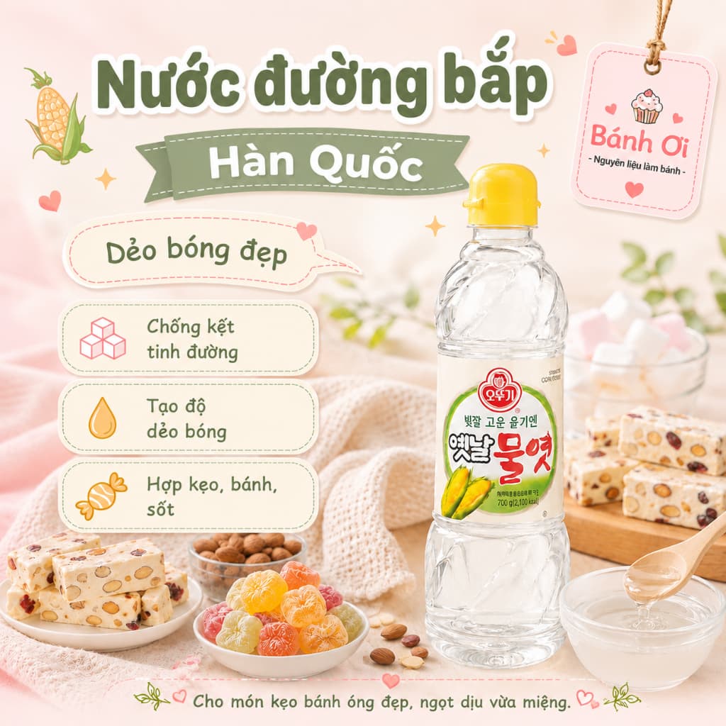 Siro bắp, nước đường bắp Hàn Quốc OTTOGI