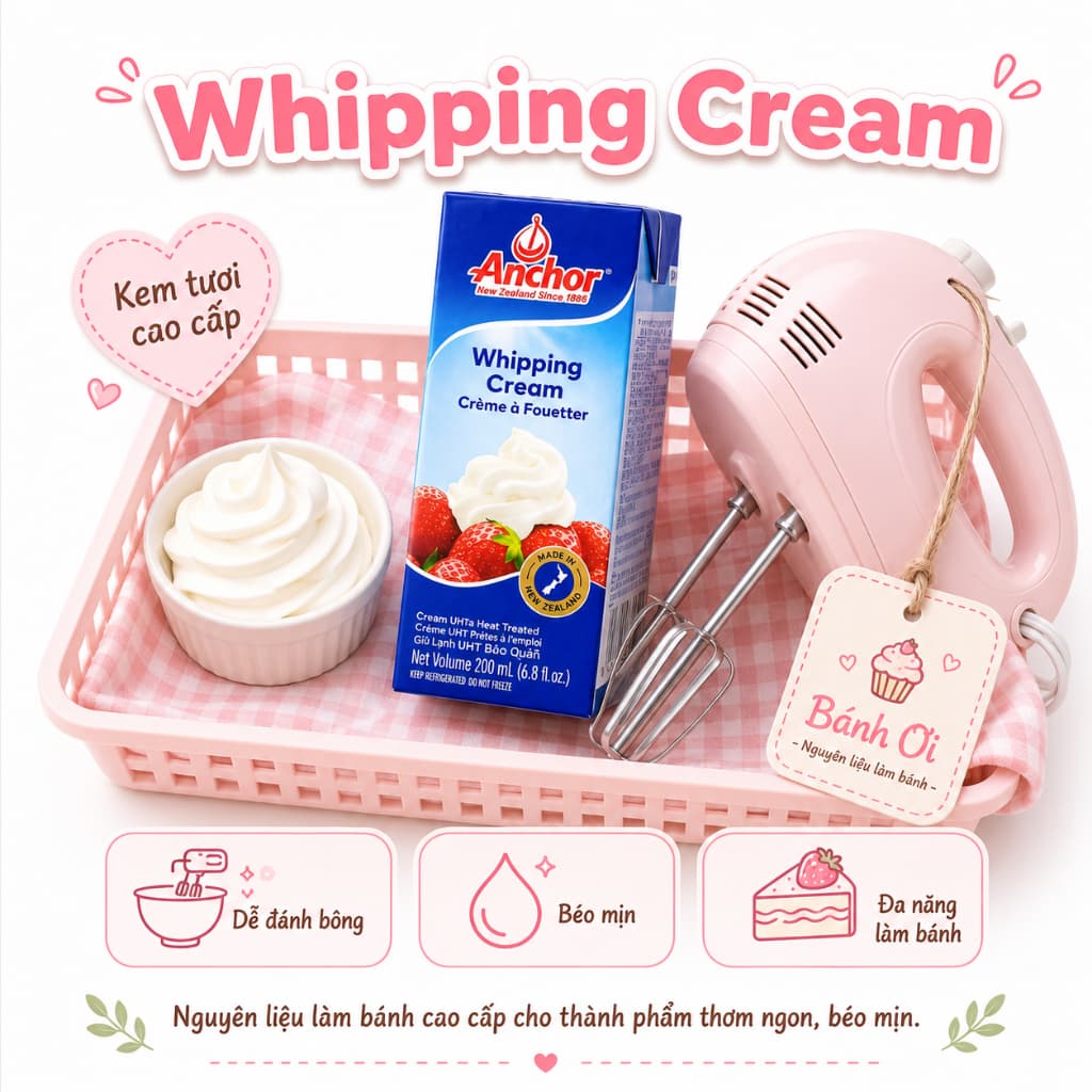 Whipping cream Anchor 200ml