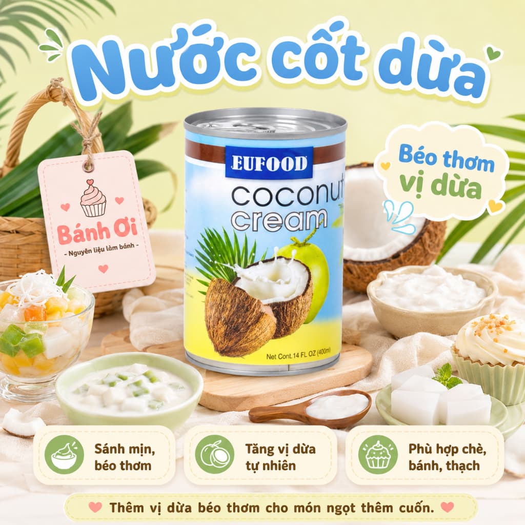 Nước cốt dừa EUFOOD