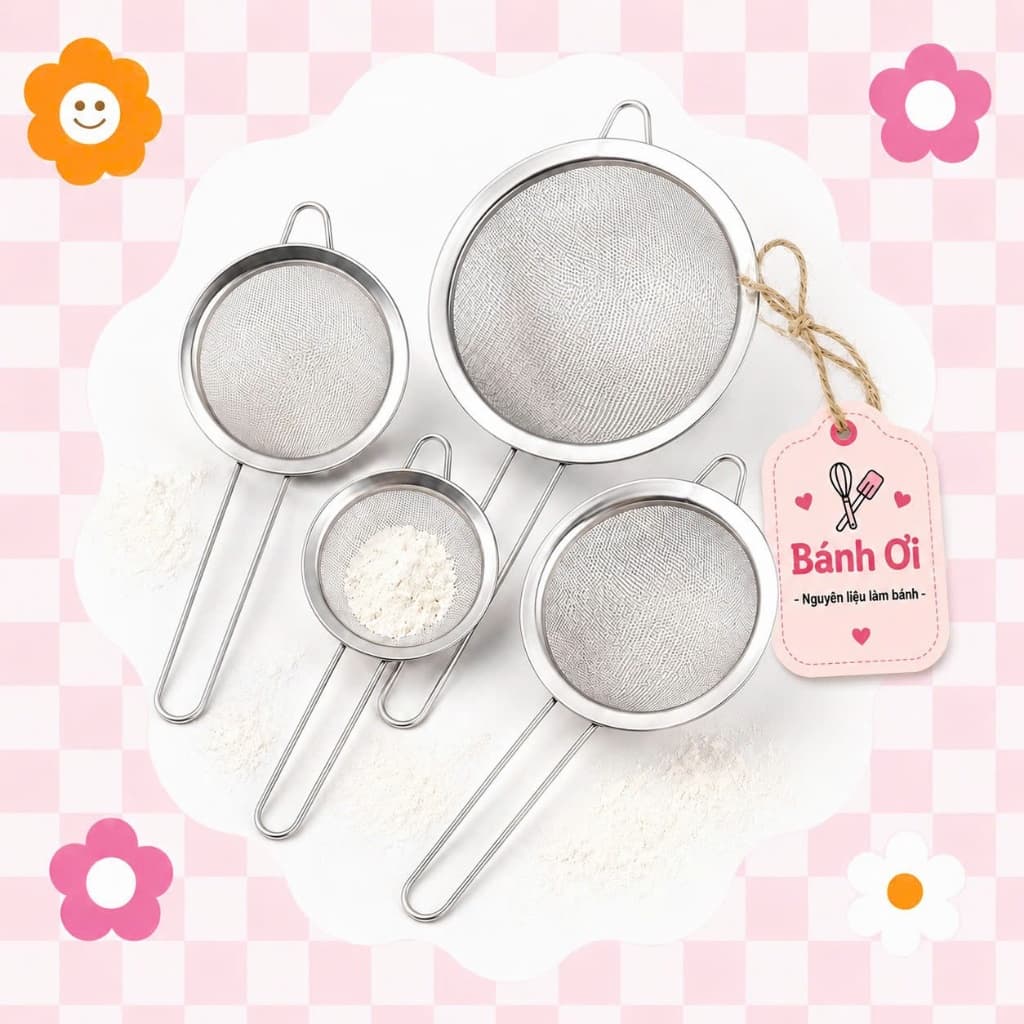 Rây lọc bột - Rây lưới lọc thực phẩm
